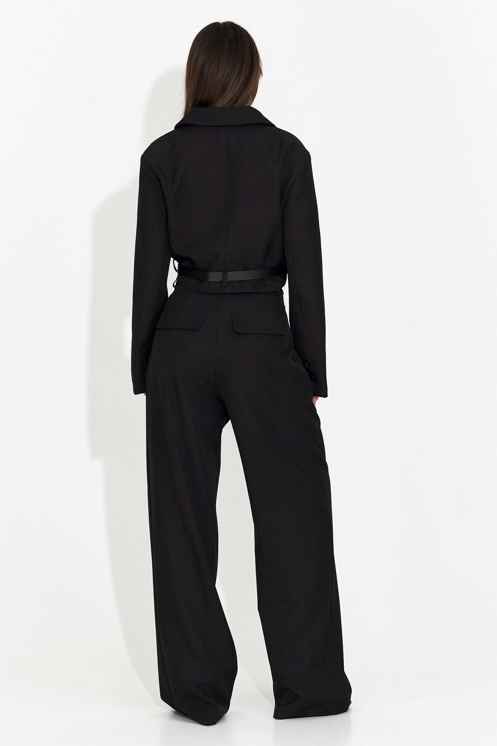 Elegancki czarny damski garnitur Esmara Bogas