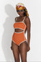 Kostium kąpielowy ceglasty Martia Bogas