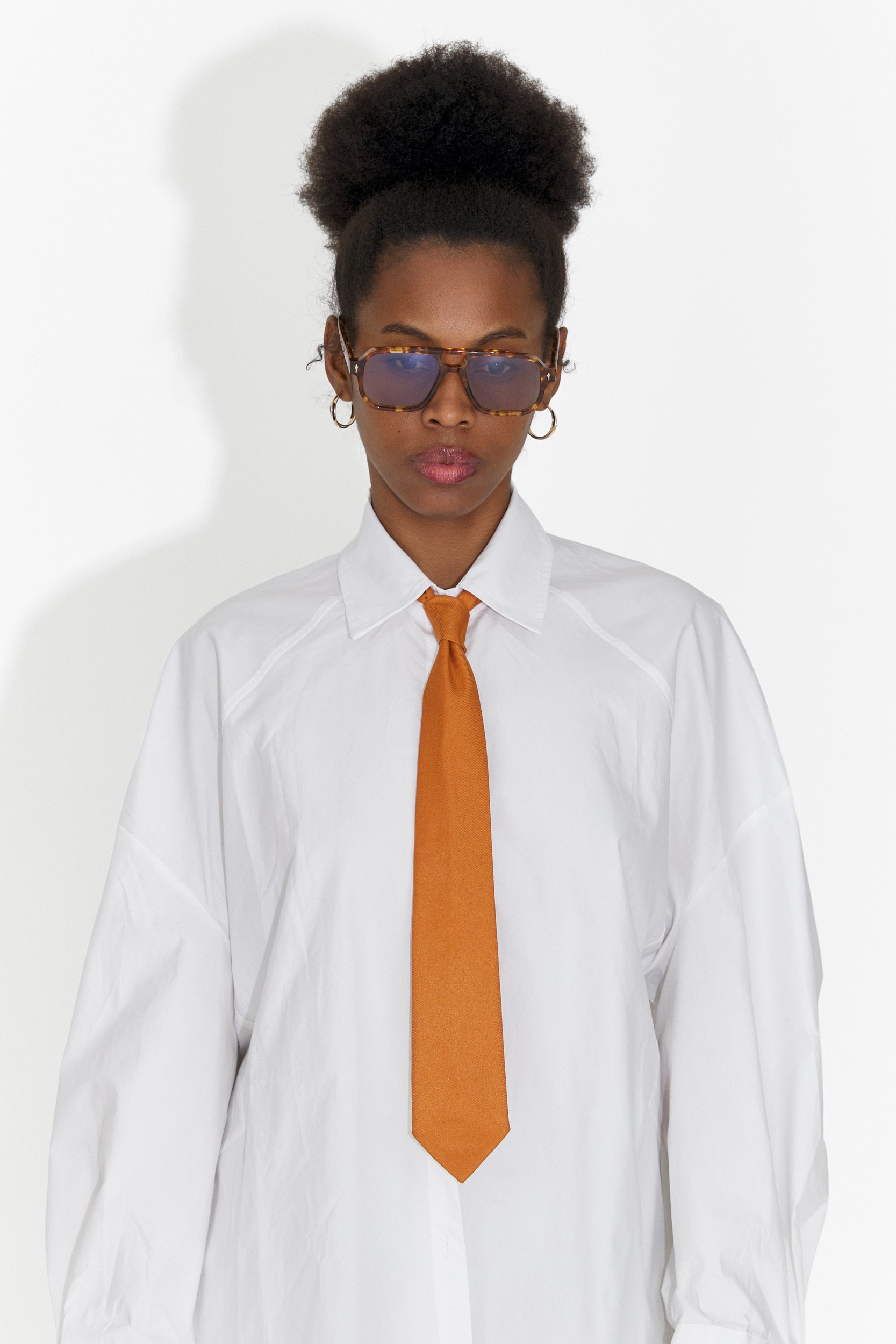 Czerwony krawat damski Sindia Bogas z cegły