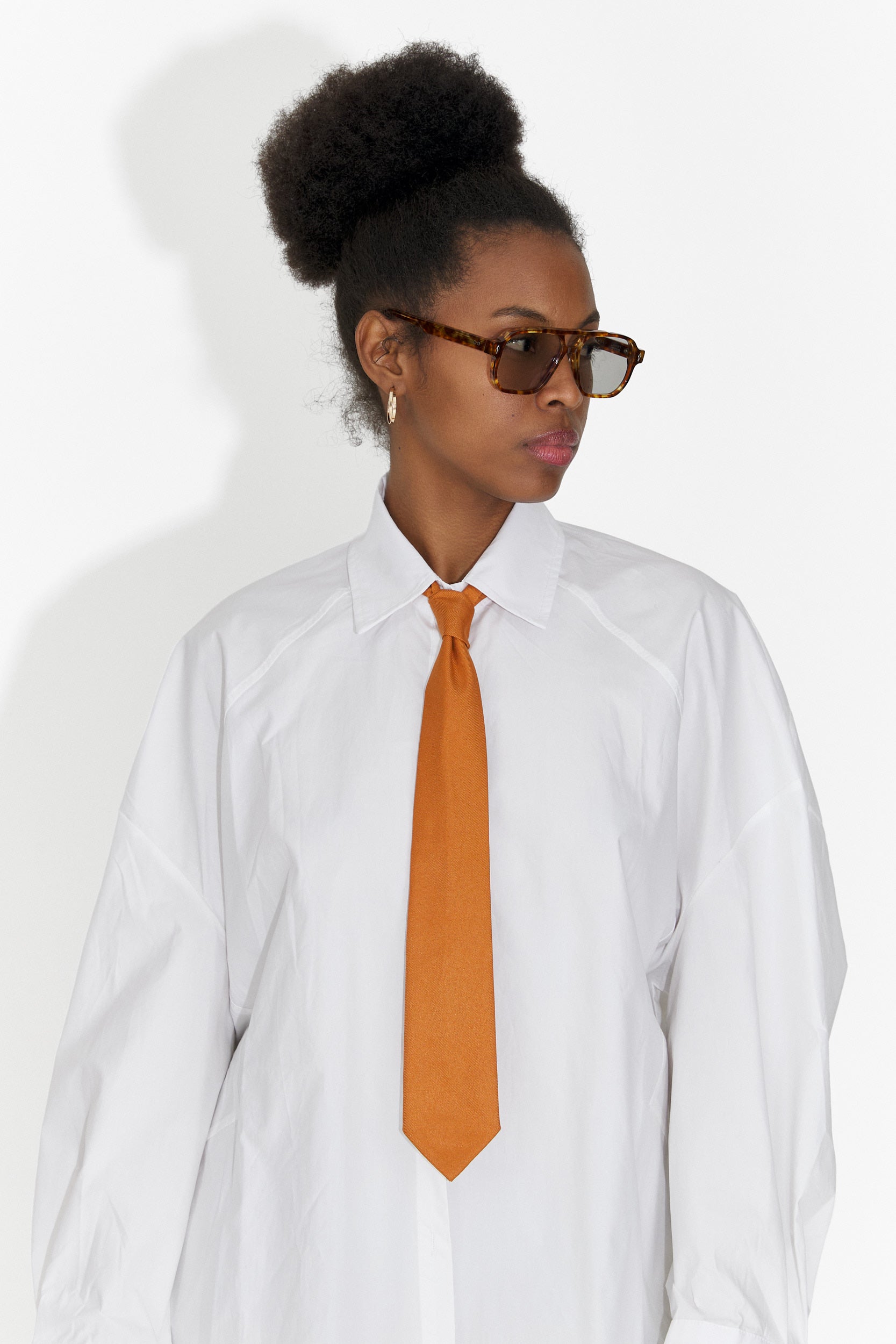 Czerwony krawat damski Sindia Bogas z cegły