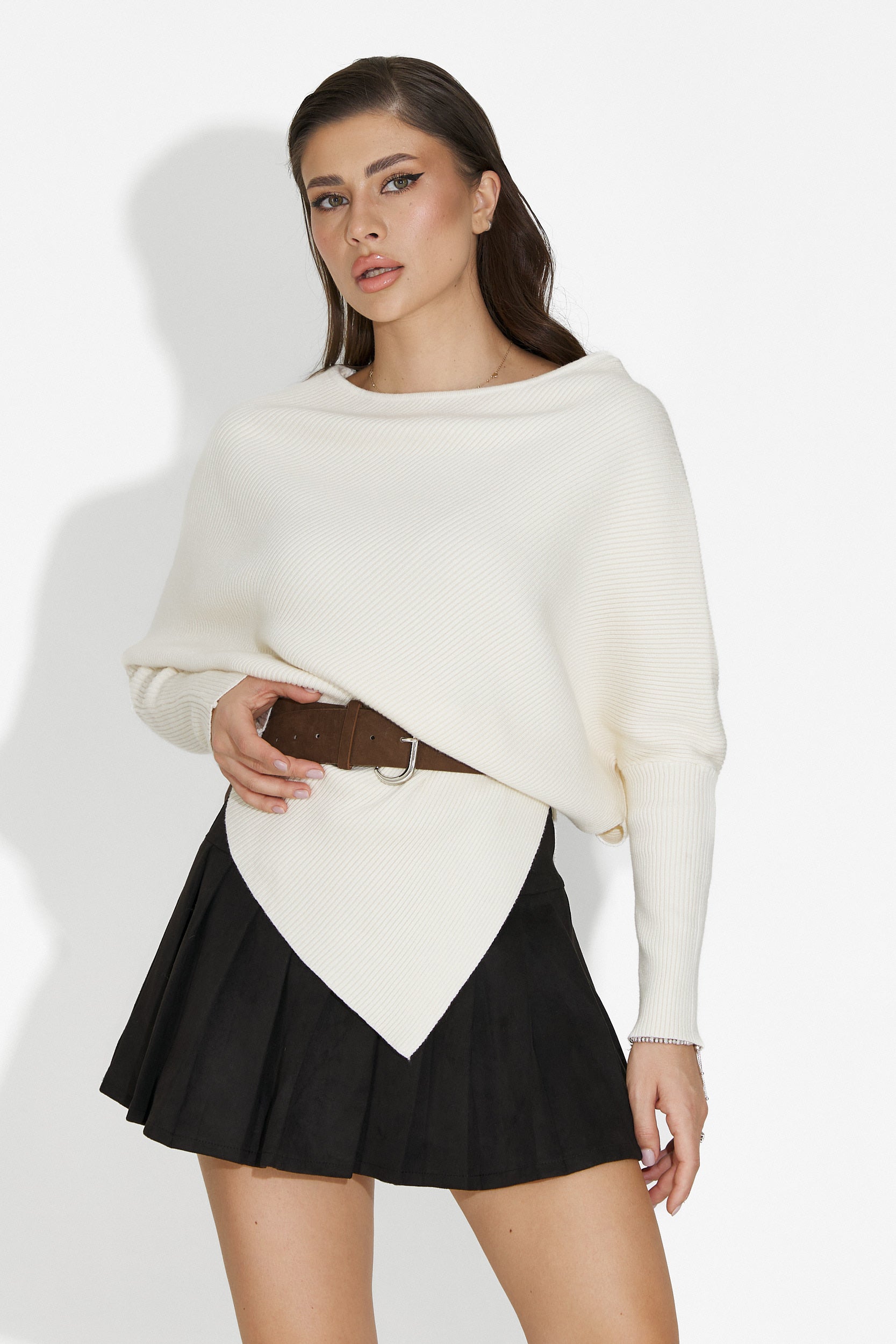 Czarna, codzienna spódnica dla kobiet Mavira Bogas