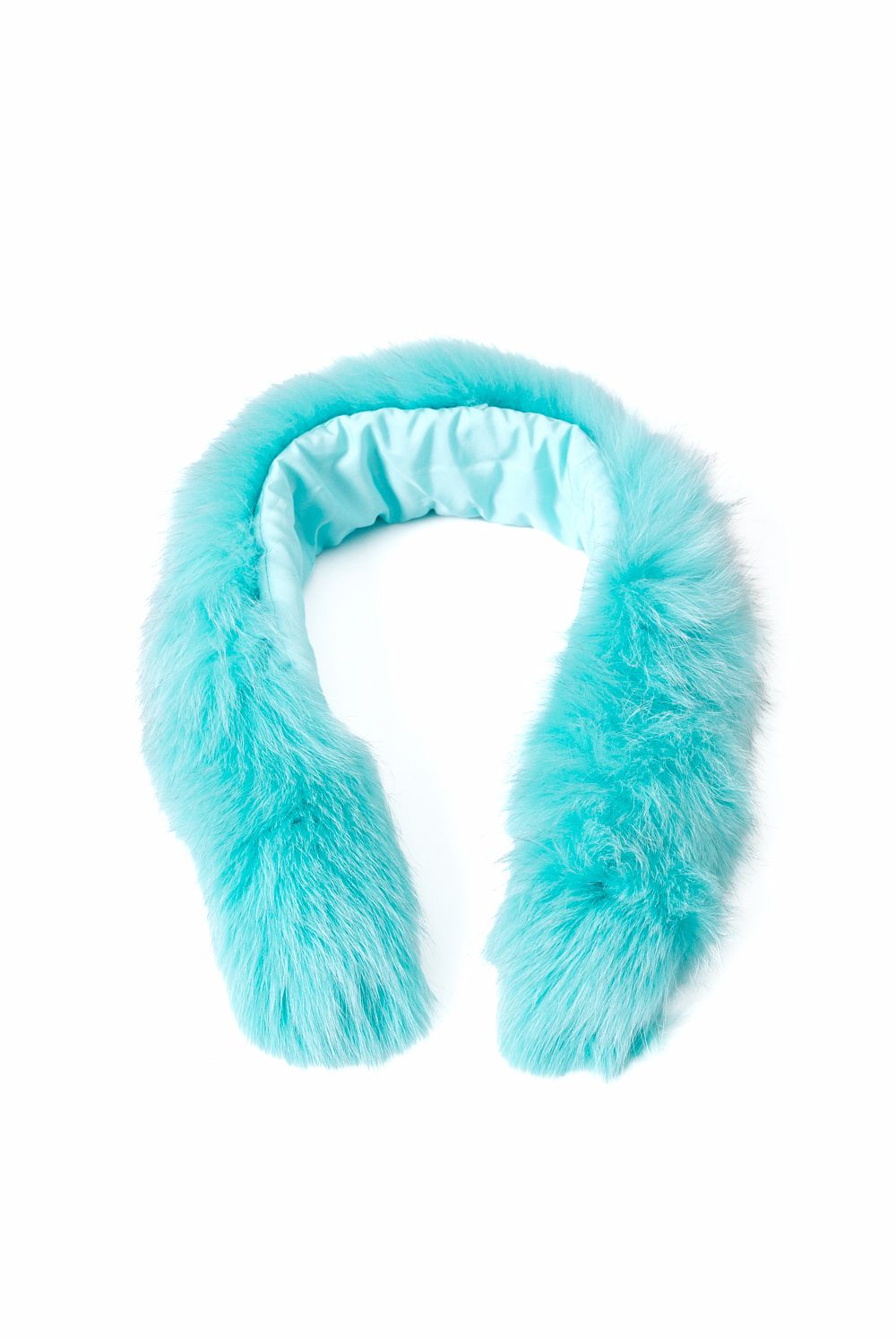 Guler dama z naturalnej wełny turkusowej Fezilia Bogas