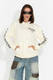 Damska bluza casualowa kremowa Perdela Bogas