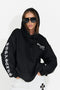 Damska bluza casualowa czarna Perdela Bogas