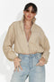 Giona Bogas Beżowa Damska Kurtka Casual