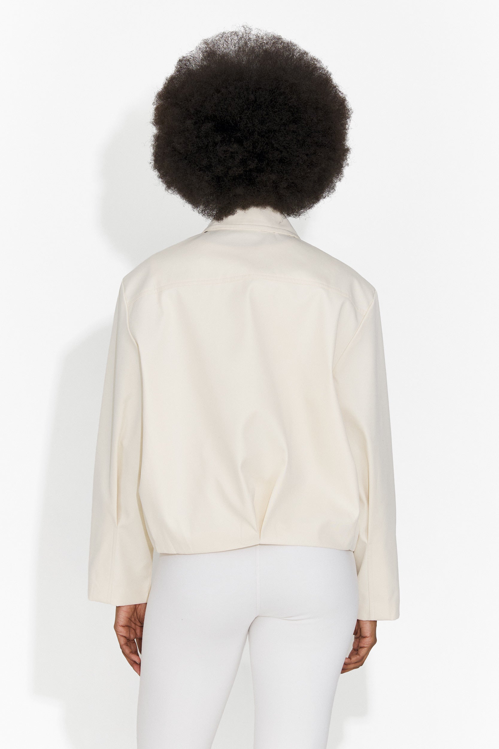 Elegancka Kremowa Damska Kurtka Comino Bogas