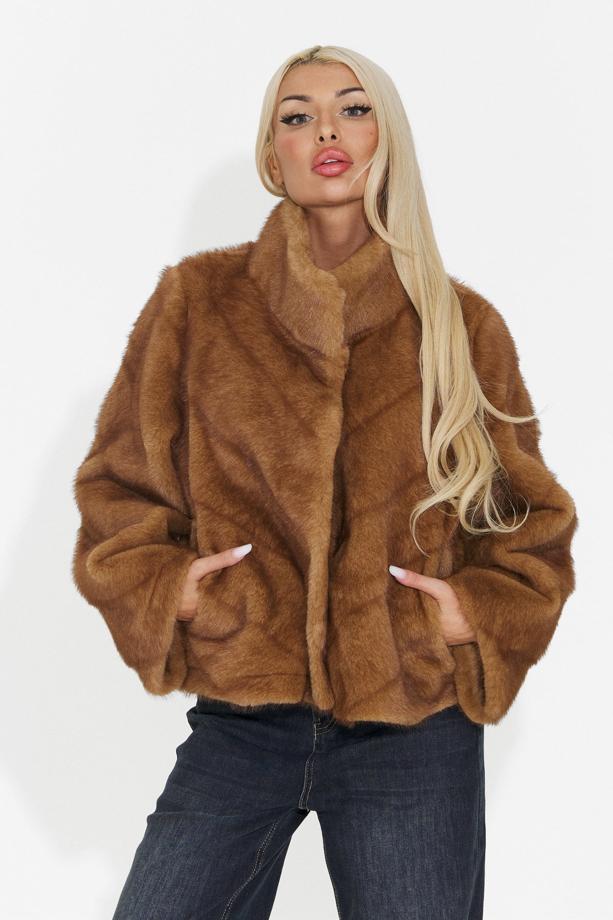 Jacheta elegant maro Kladeura Bogas