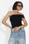 Maiou dama casual negru Aconite Bogas