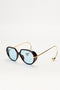 Ochelari dama de soare bleu Ulrike Bogas