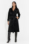 Palton elegant negru Prumeiza Bogas