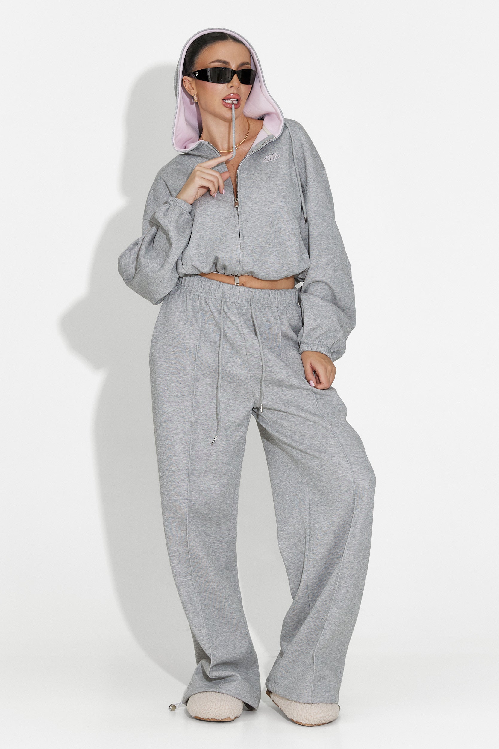 Reica Bogas Casual Szare Damskie Ubrania Treningowe
