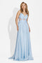 Sukienka damska długa niebieska Latisha Bogas