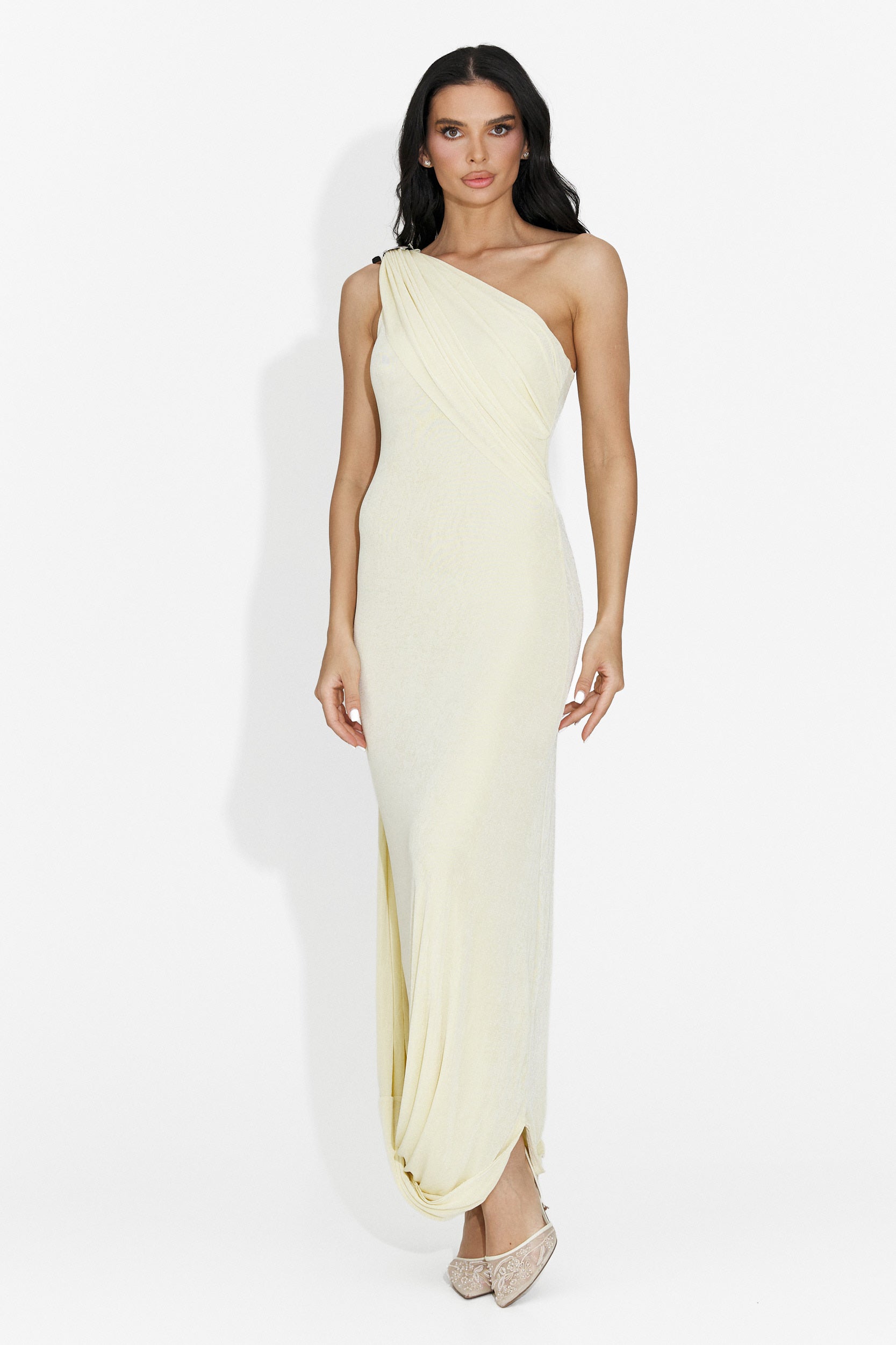 Rochie dama lunga galbena Samiray Bogas