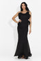 Rochie dama lunga neagra Flary Bogas