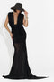 Rochie dama lunga neagra Iustima Bogas