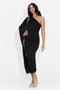 Rochie dama lunga neagra Samiray Bogas