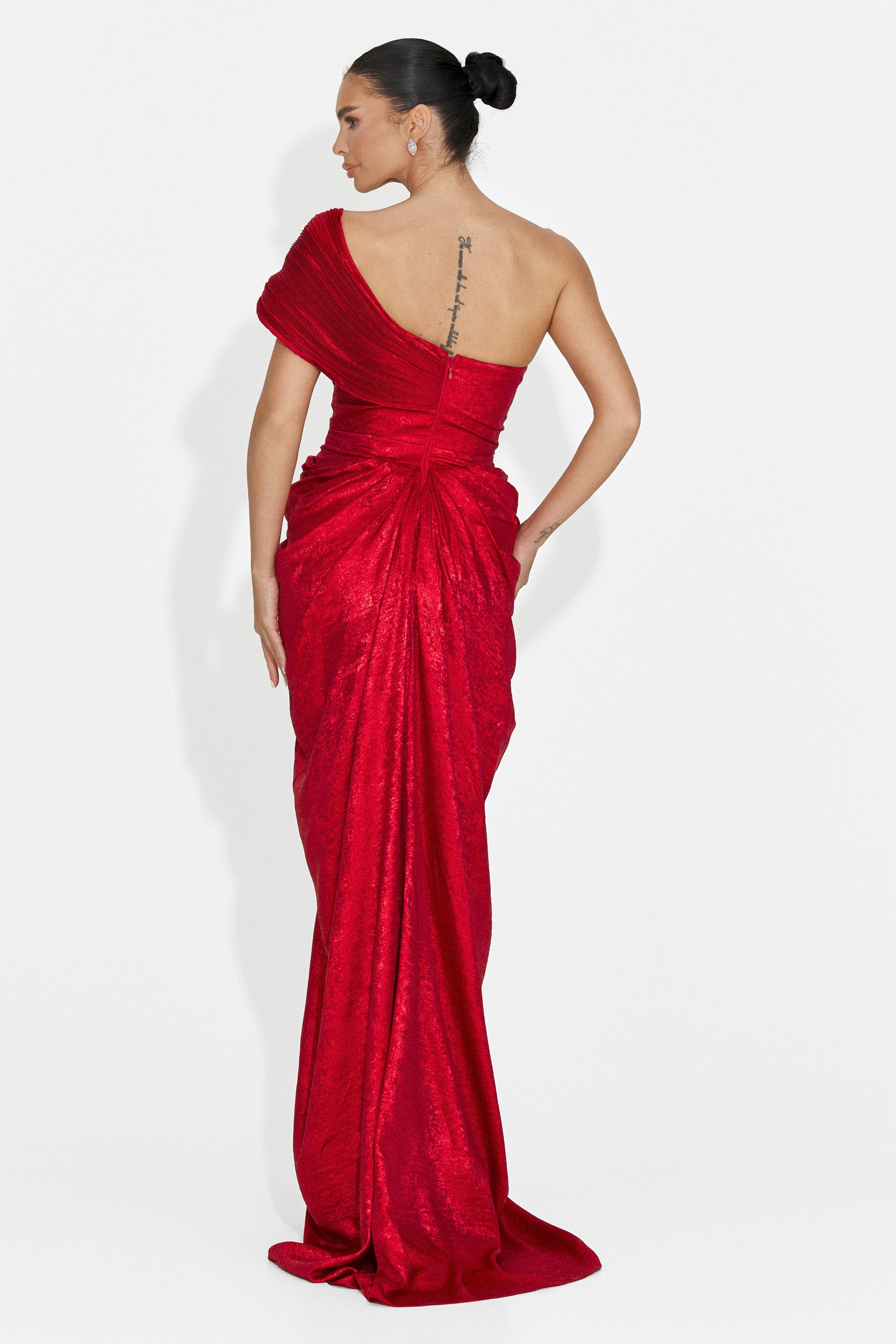 Rochie dama lunga rosie Becker Bogas
