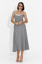 Rochie dama midi gri Anuria Bogas