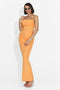 Rochie dama midi portocalie Josepia Bogas
