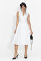 Rochie dama scurta alba Kady Bogas