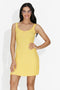 Rochie dama scurta galbena Kiaya Bogas