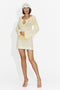 Rochie dama scurta galbena Valerimia Bogas
