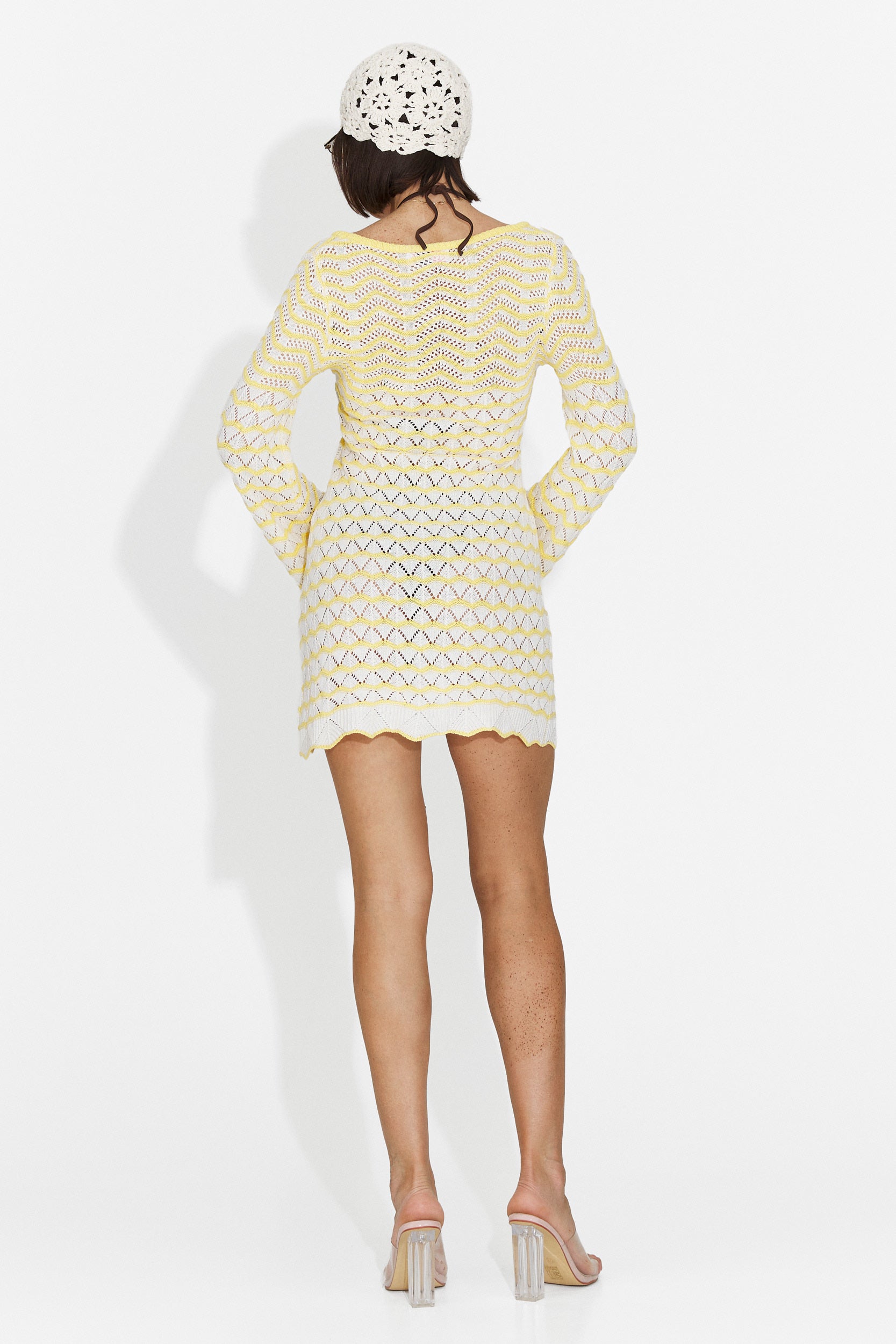 Rochie dama scurta galbena Valerimia Bogas