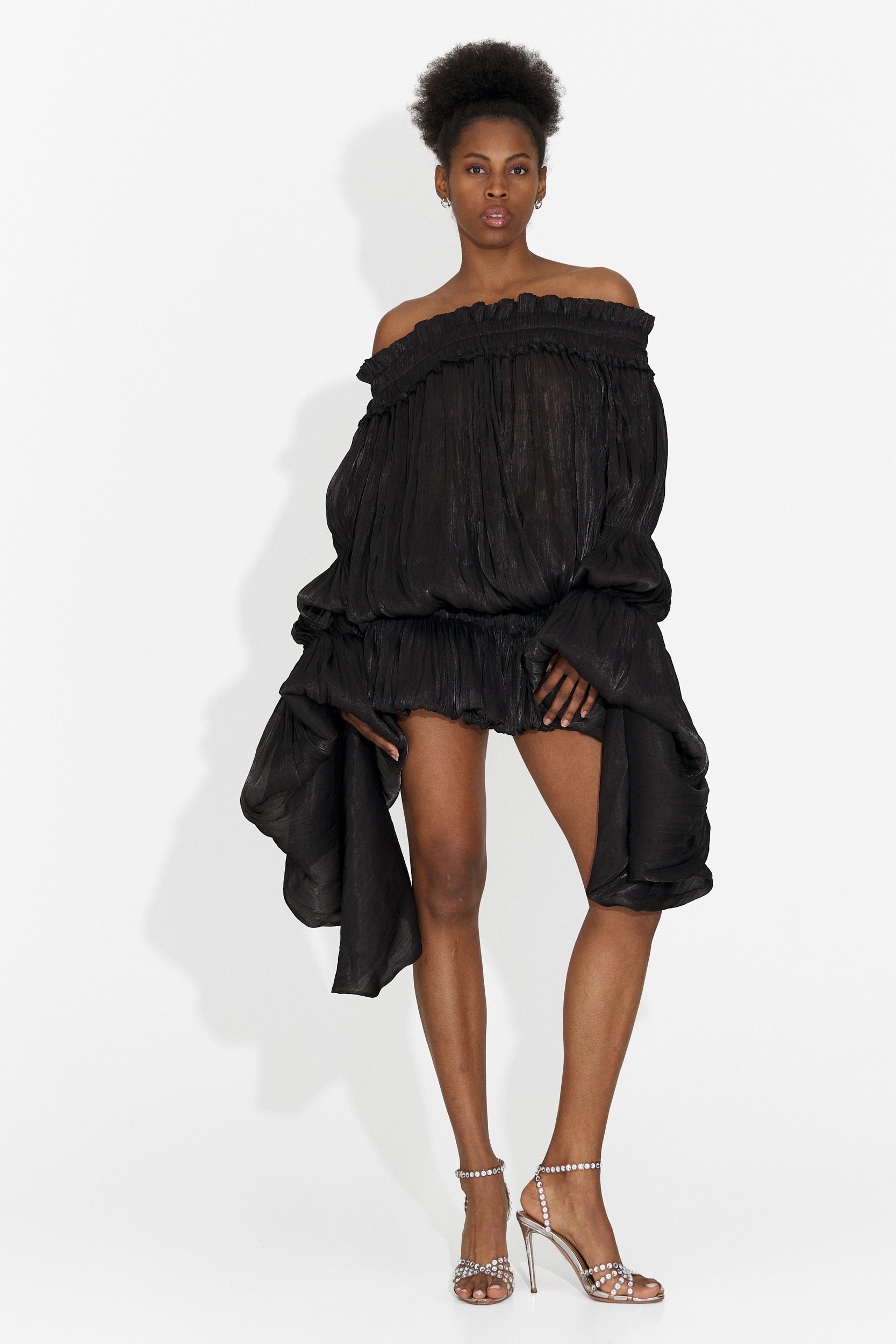 Rochie dama scurta neagra Myara Bogas