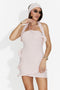Rochie dama scurta roz Ulna Bogas