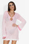 Rochie dama scurta roz Valerimia Bogas