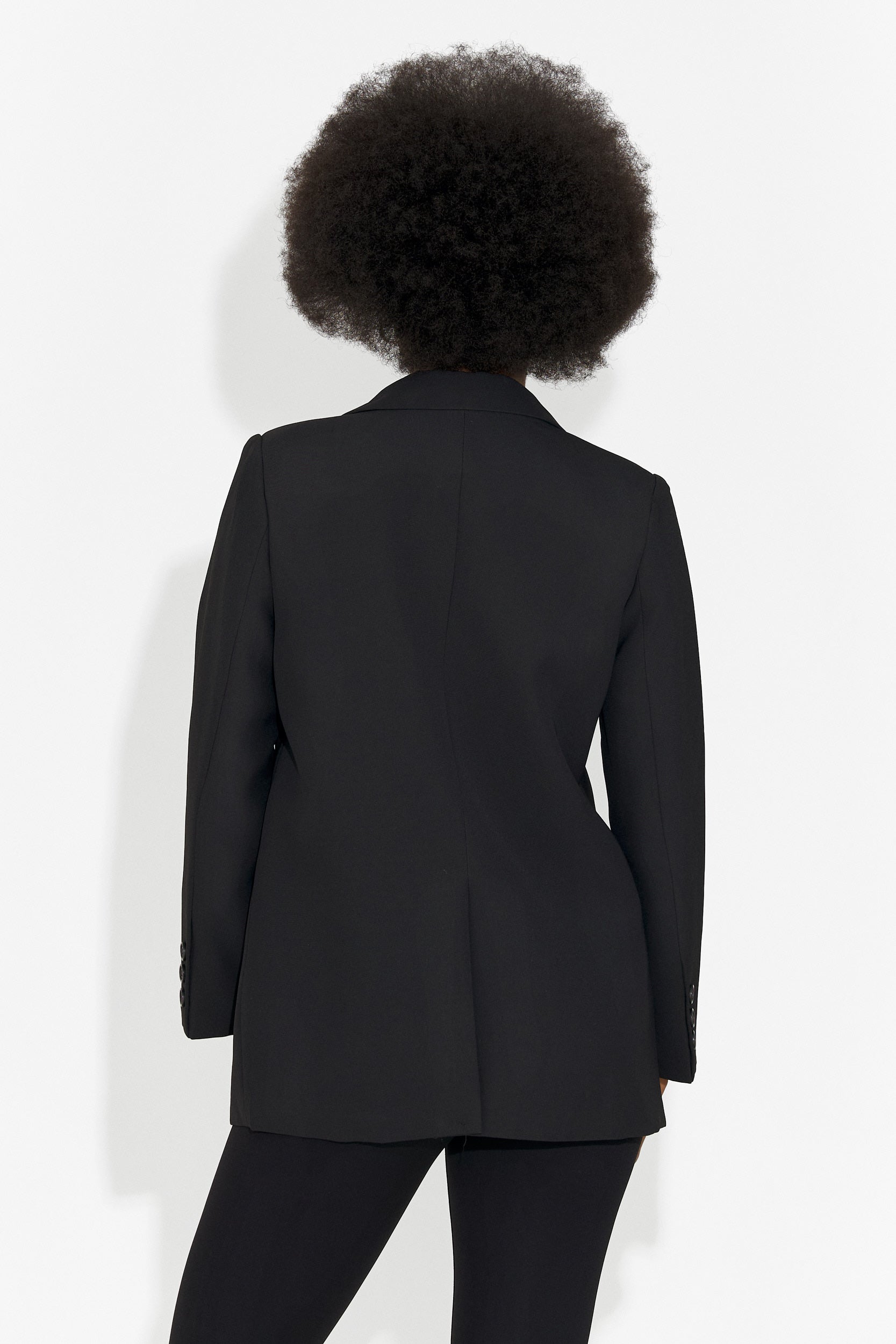 Elegancki Czarny Żakiet Damski Andrei Bogas