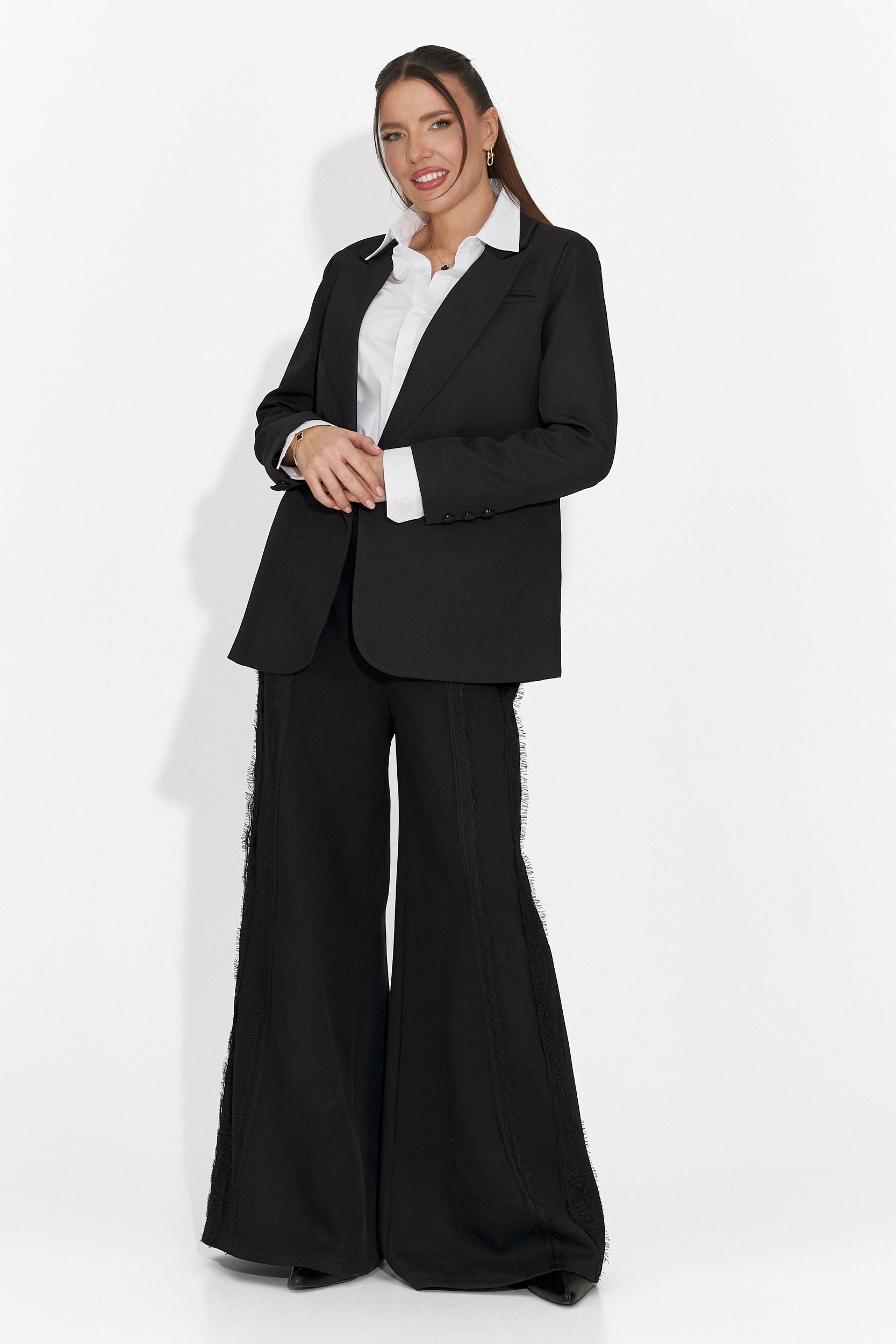 Elegancki czarny damski żakiet Celima Bogas