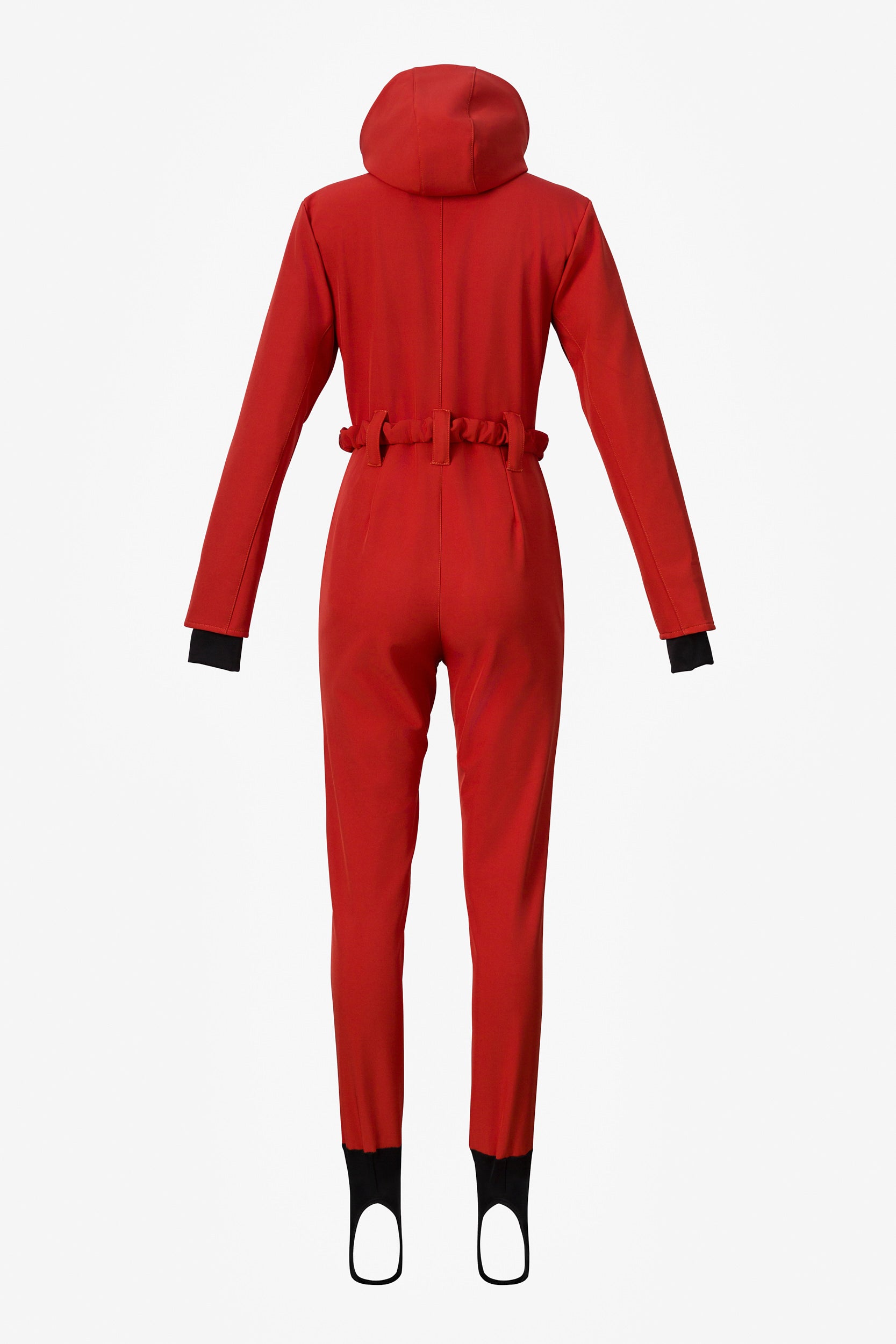 Casual narciarska salopeta w kolorze ceglastym Anodys Bogas