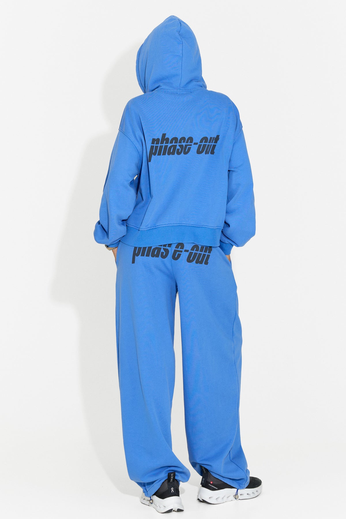 Damski dres casualowy niebieski Chavimielia Bogas