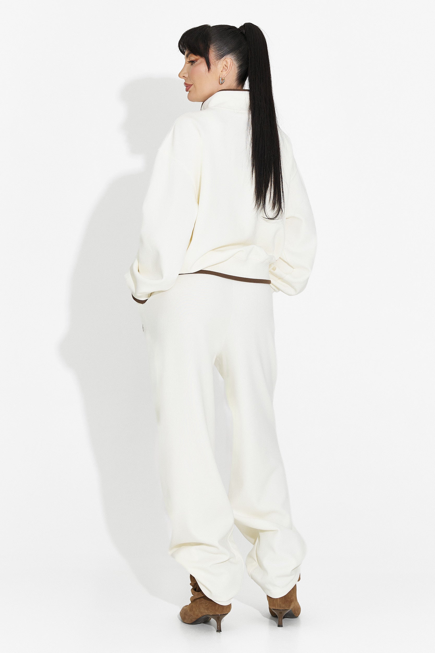 Casual Beige Damskie Treningi Vilmy Bogas