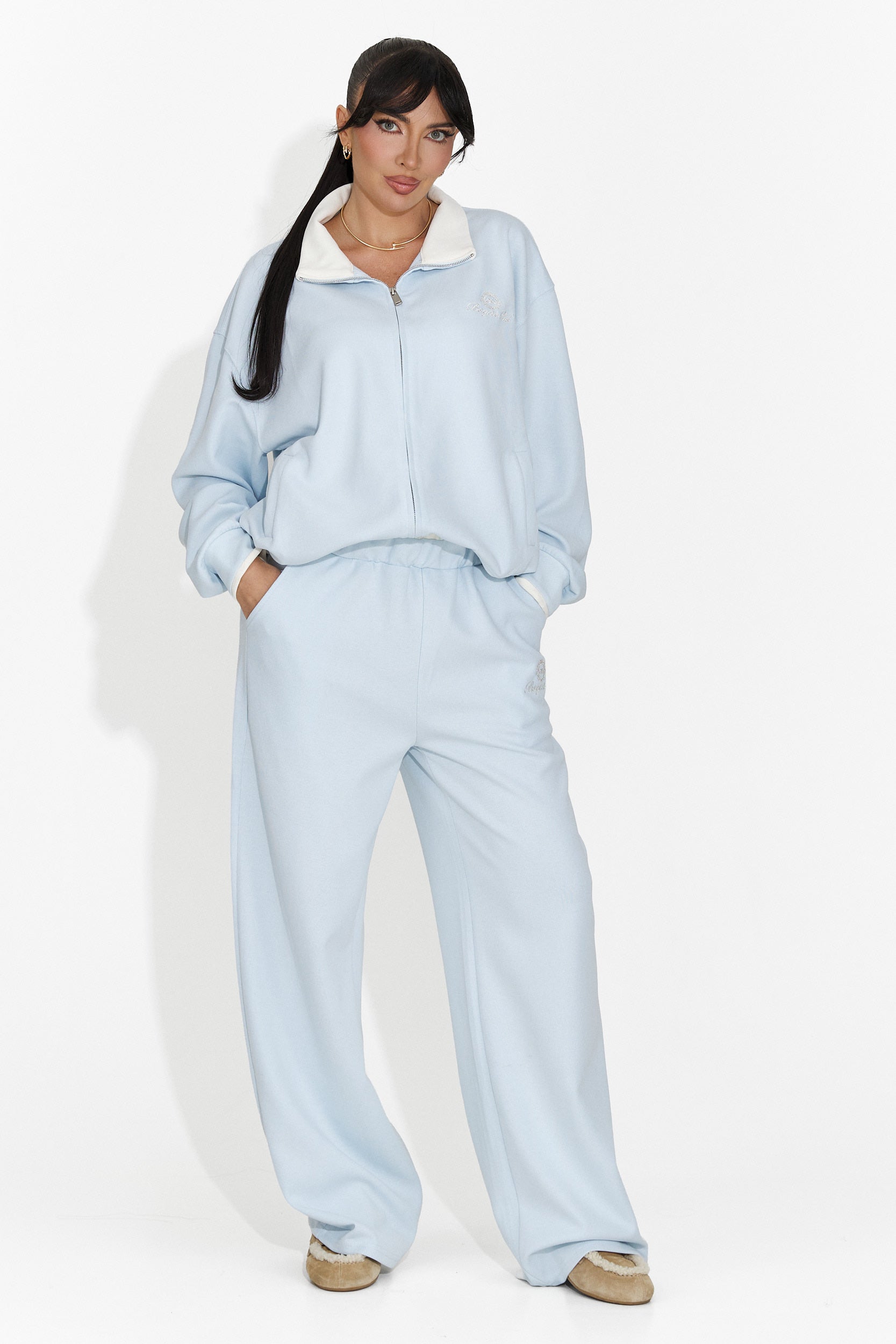 Nieformalne Niebieskie Treningowe dla Kobiet Lysara Bogas