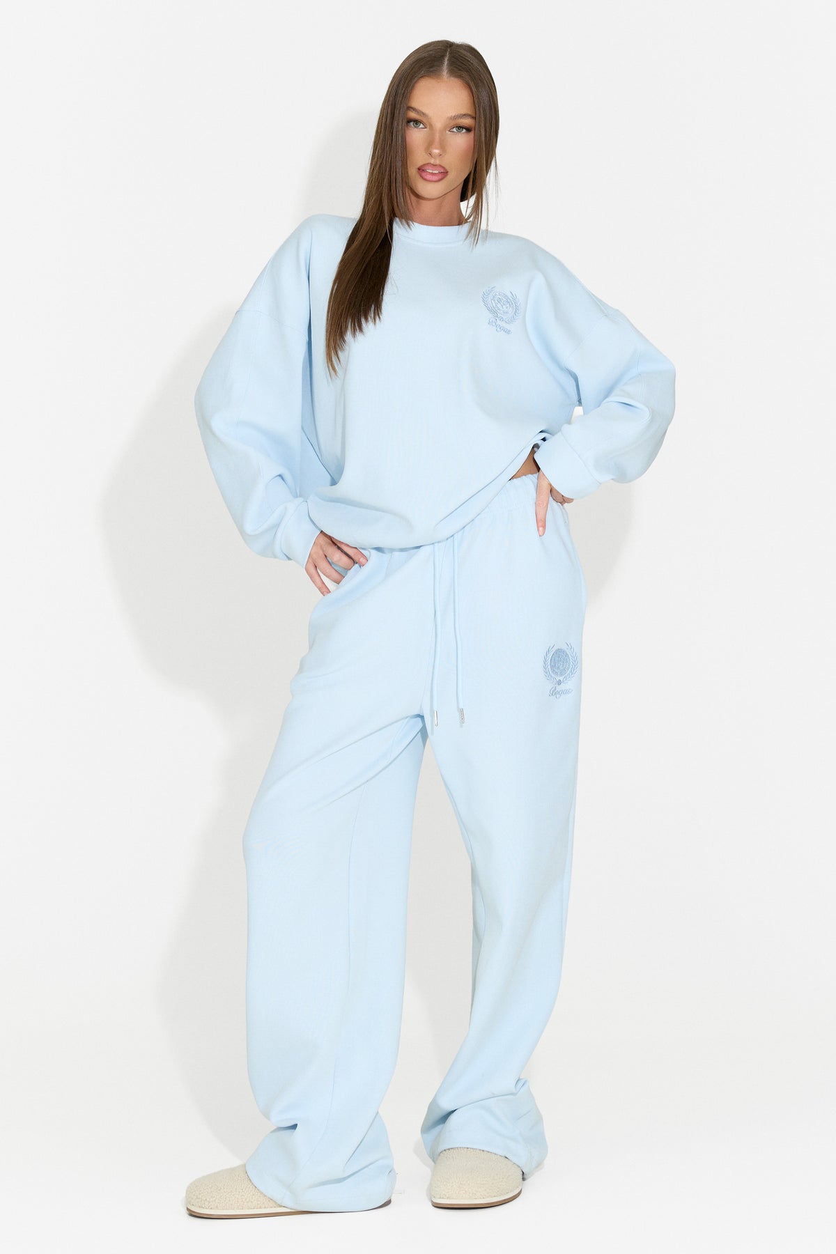 Damski dres casualowy jasnoniebieski Paywe Bogas