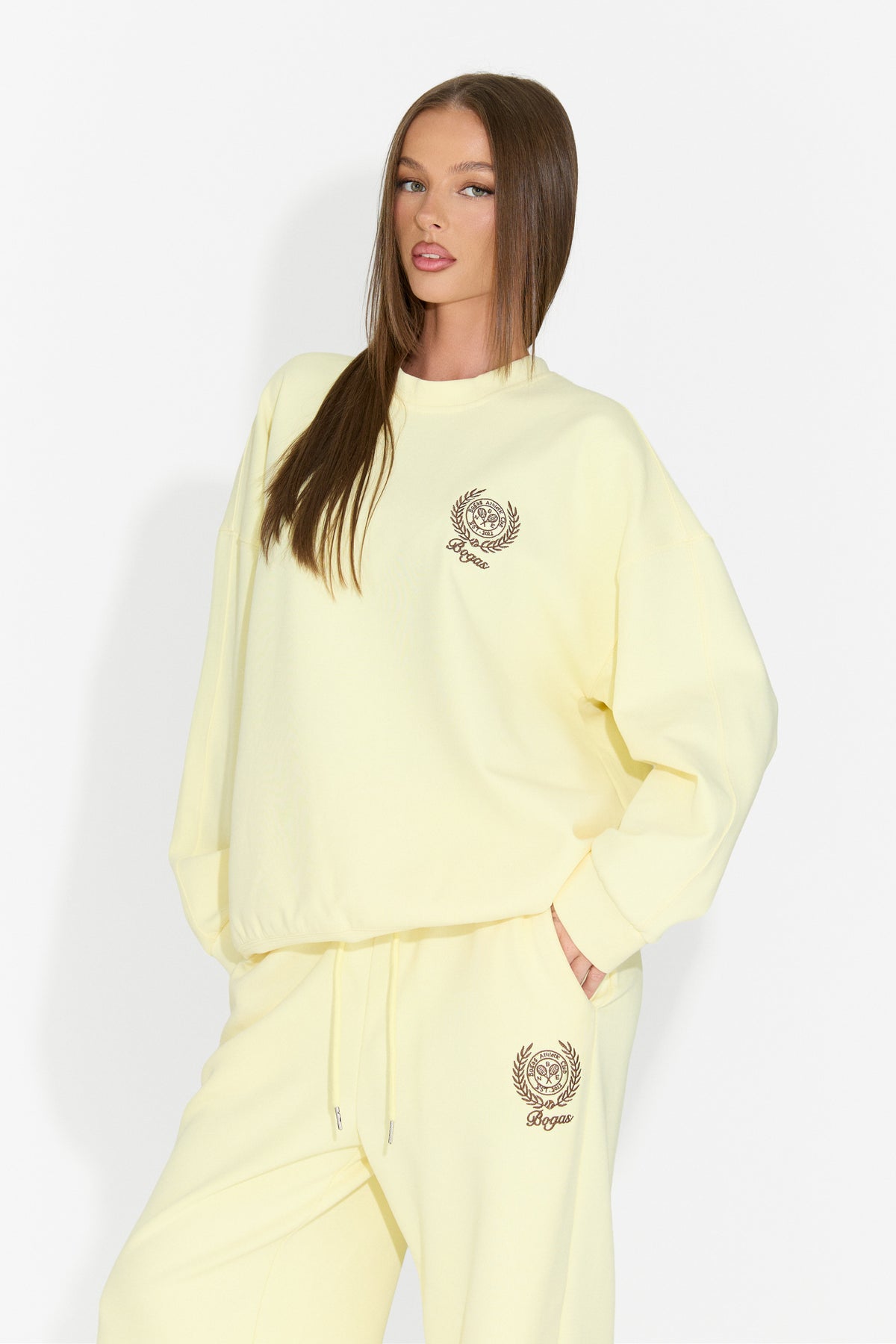 Damski dres casualowy żółty Paywe Bogas