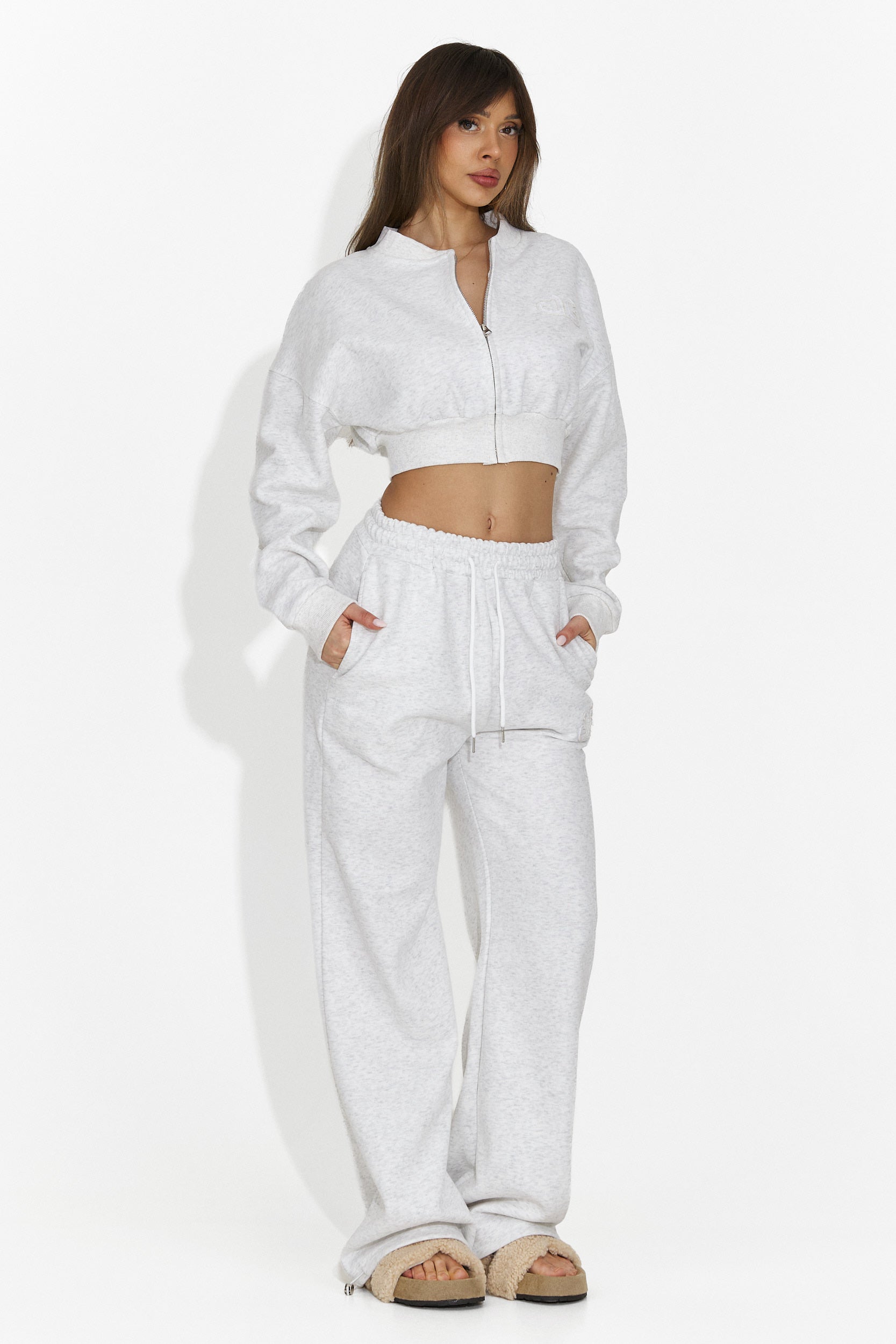 Casualowe Szare Damskie Ubrania Treningowe Ofelya Bogas