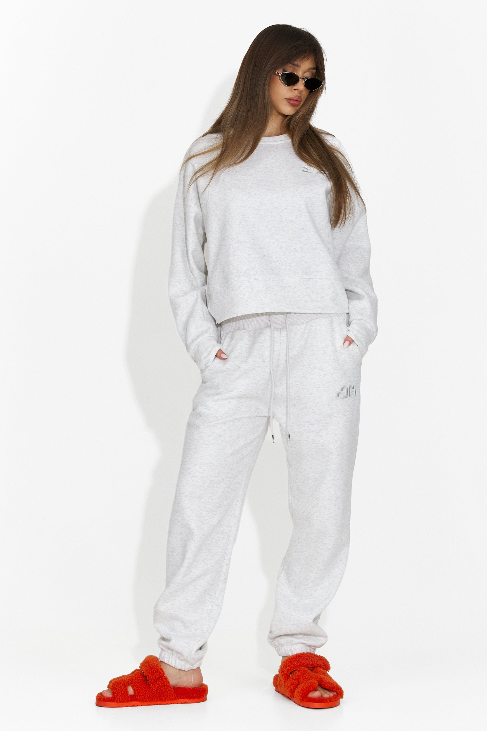 Casualowe Szare Damskie Buty Treningowe Semyna Bogas