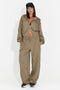 Damski dres casualowy khaki Chavimielia Bogas