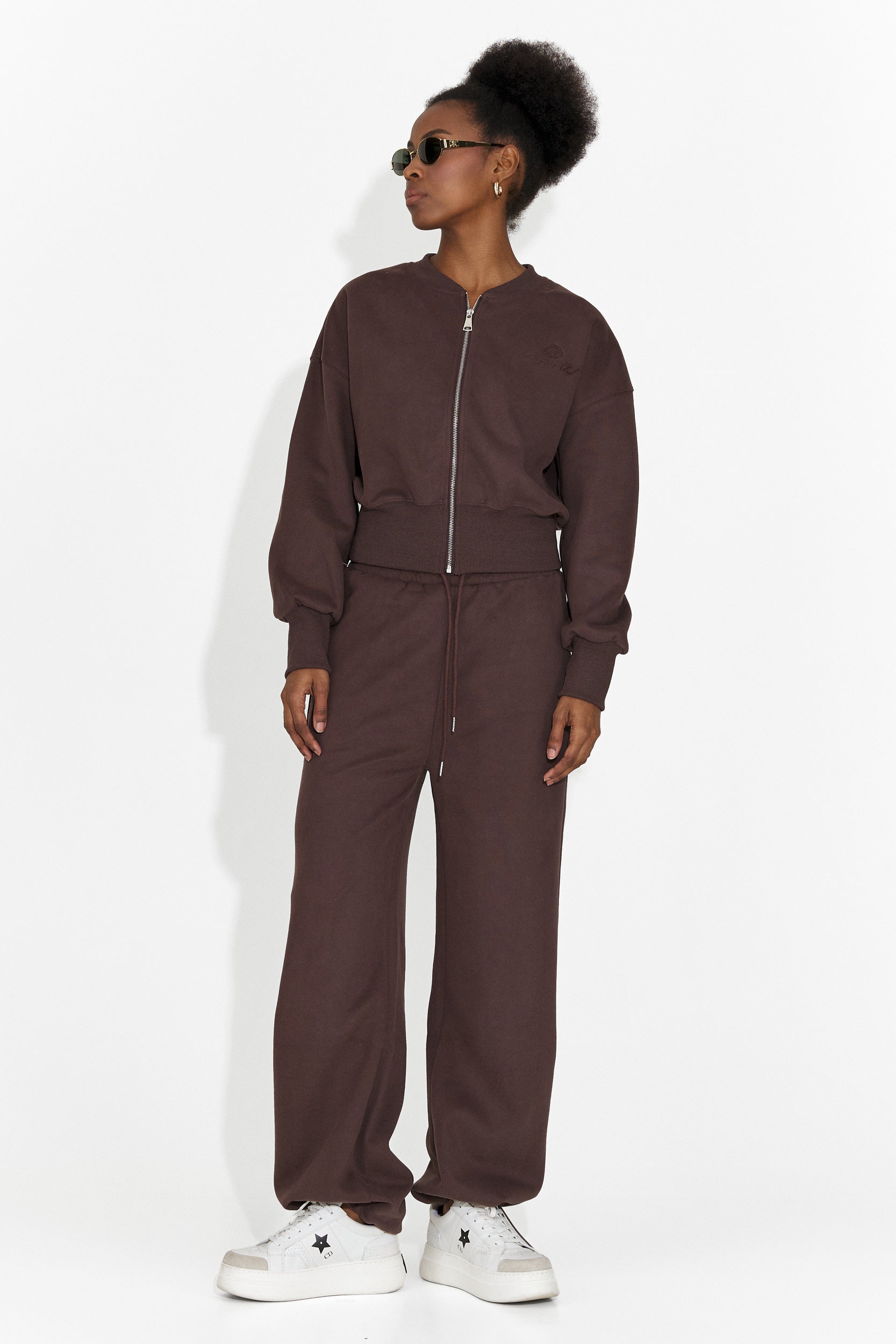 Iviona Bogas Casual Brązowe Damskie Ubrania Treningowe