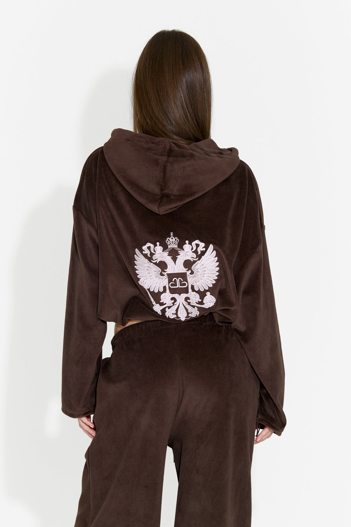 Dres damski casualowy brązowy Scoleaesia Bogas
