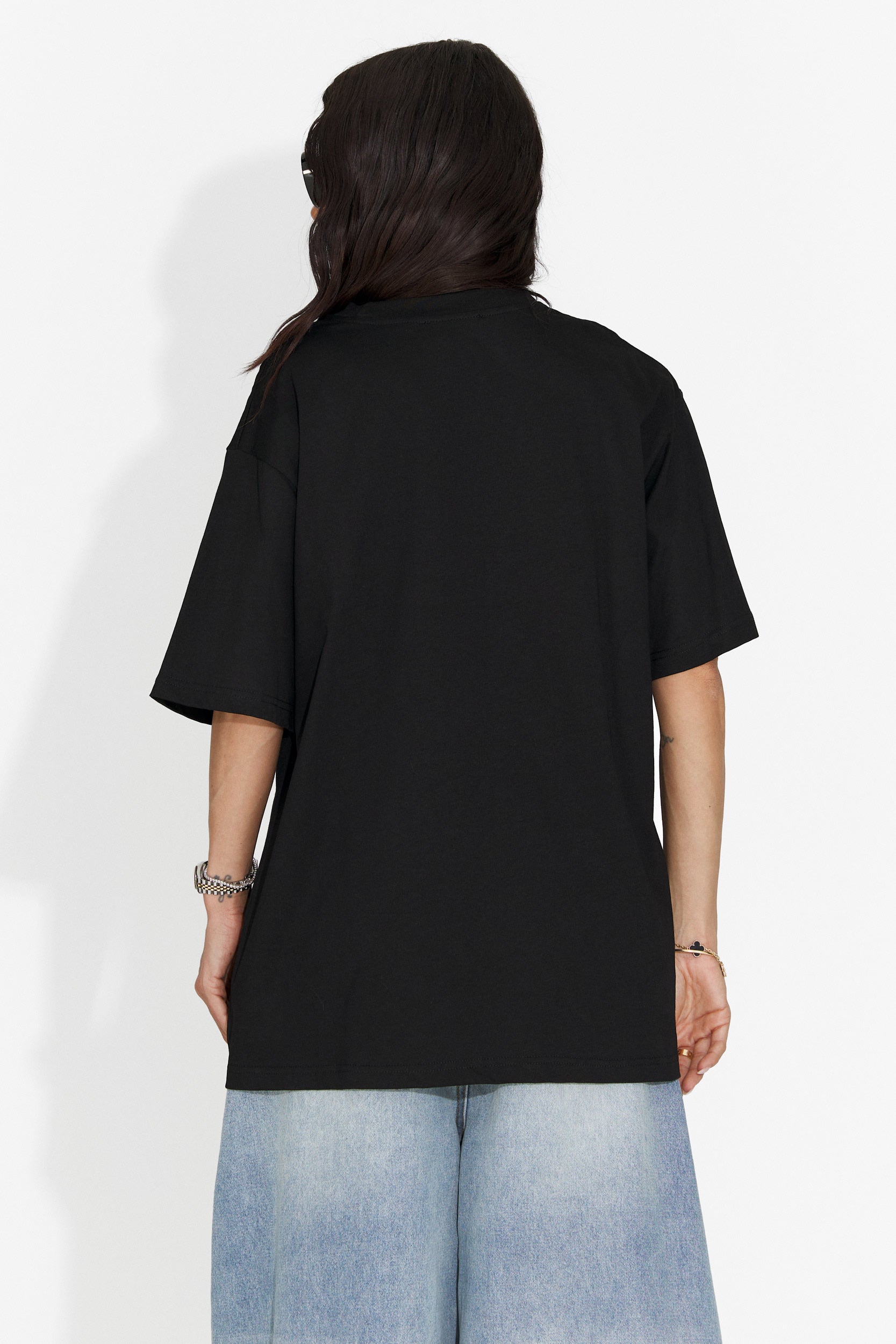 Kohleria Bogas Casual Czarny Damski T-shirt
