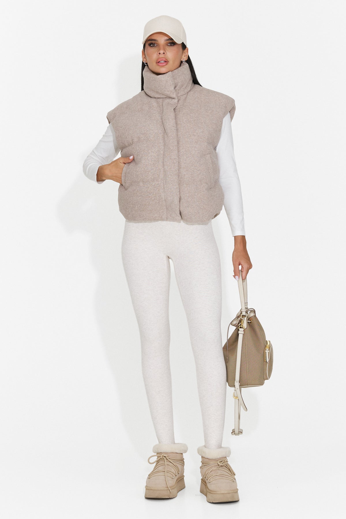 Vesta casual bej Glymzesia Bogas