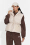 Vesta casual bej Ziroleira Bogas