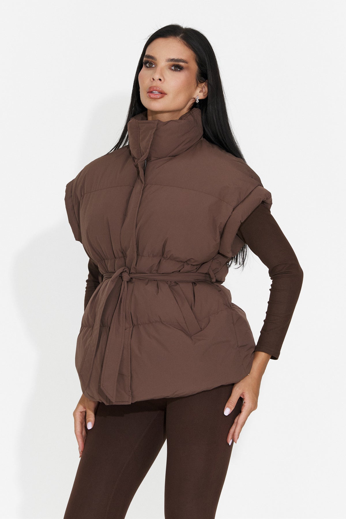 Vesta casual maro Selitsoria Bogas